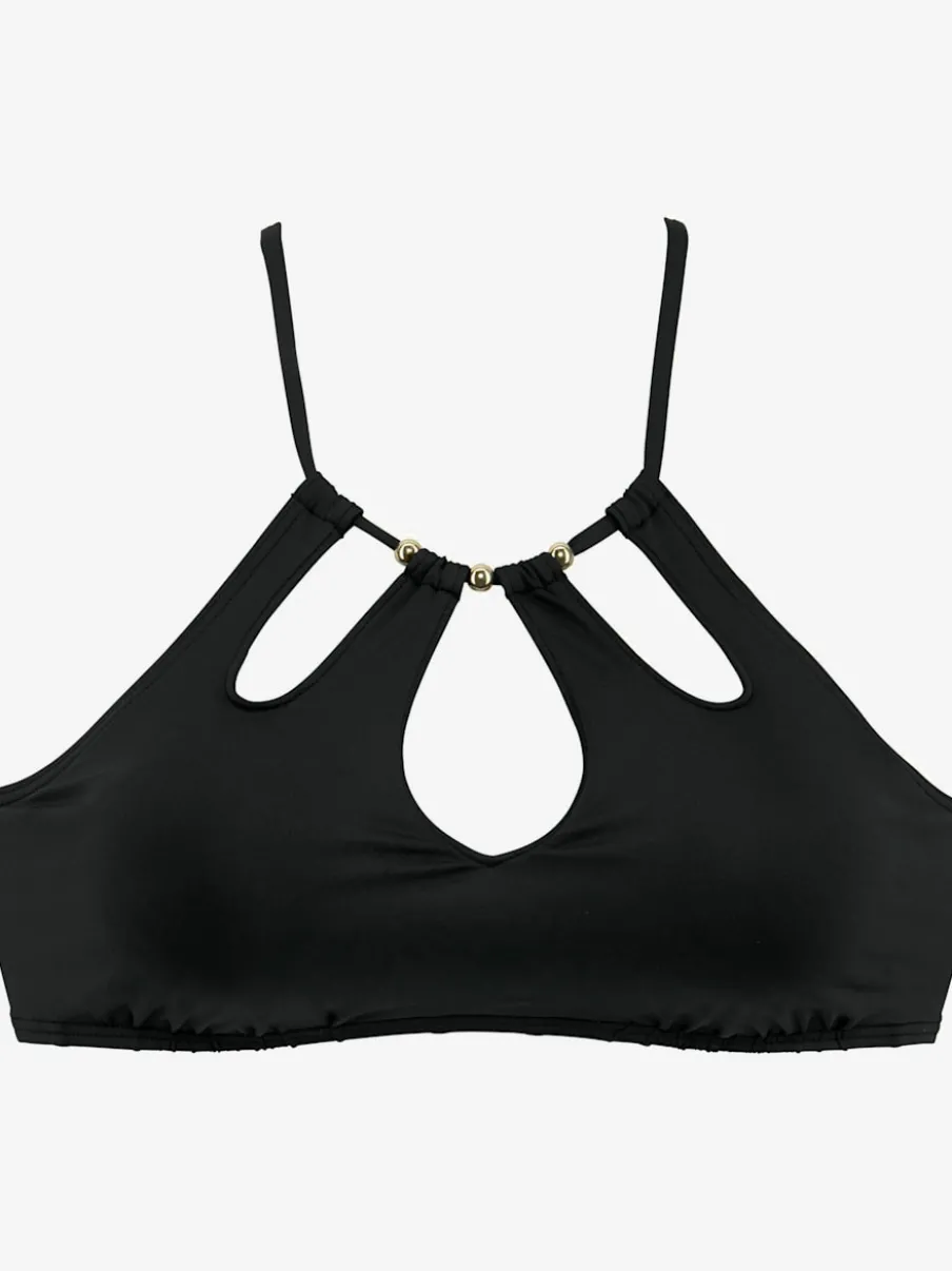 Hauts de bikini bustier avec découpes et bonnets amovibles