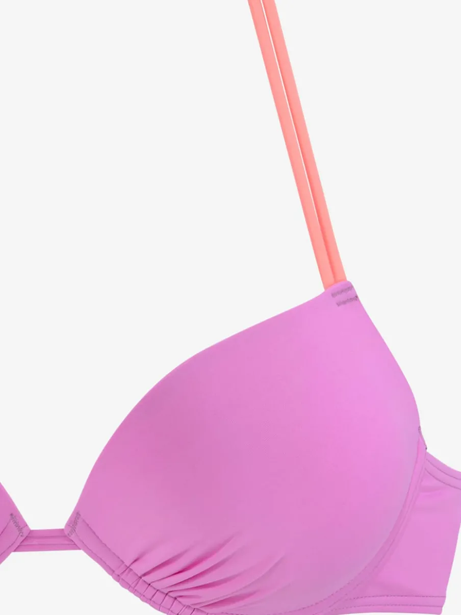 Hauts de bikini push-up à bretelles tressées raffinées