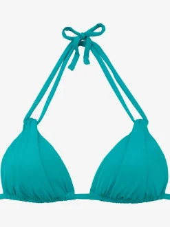 Hauts de bikini triangle avec bonnets rembourrés ajustables
