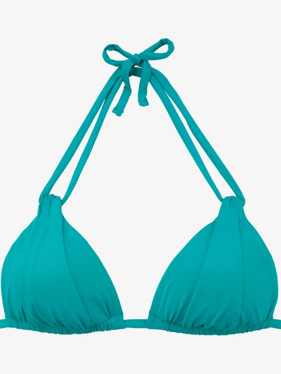Hauts de bikini triangle avec bonnets rembourrés ajustables