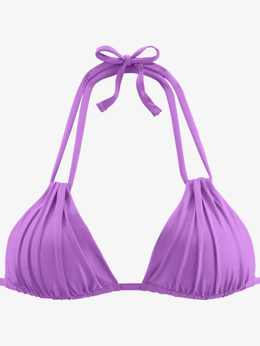 Hauts de bikini triangle avec bonnets rembourrés ajustables