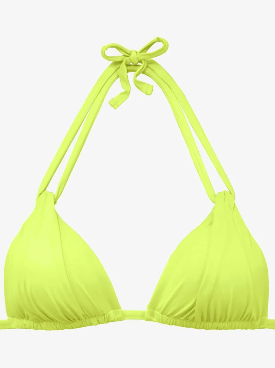 Hauts de bikini triangle avec bonnets rembourrés ajustables