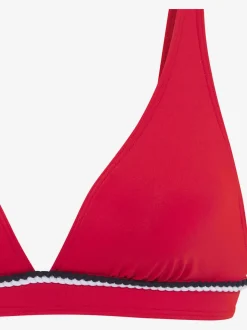 Hauts de bikini triangles avec cordons et bonnets amovibles