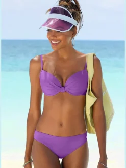 Hauts de maillot à armatures avec bonnets rembourrés ajustables