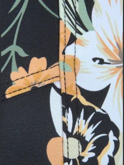 Hauts de maillot de bain à armatures à imprimé tropical
