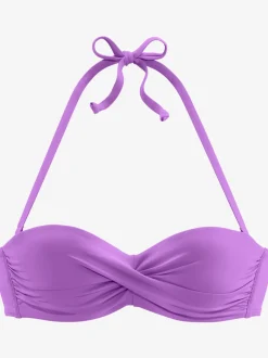 Hauts de maillots de bain bandeau avec bonnets rembourrés