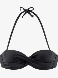 Hauts de maillots de bain bandeau avec bonnets rembourrés