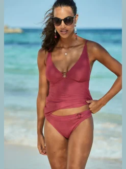 Hauts de tankini avec bonnets amovibles et bretelles ajustables