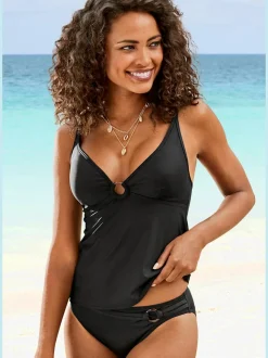 Hauts de tankini avec bonnets amovibles et bretelles ajustables
