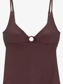 Hauts de tankini avec bonnets amovibles et bretelles ajustables