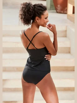 Hauts de tankini avec bonnets amovibles et bretelles ajustables