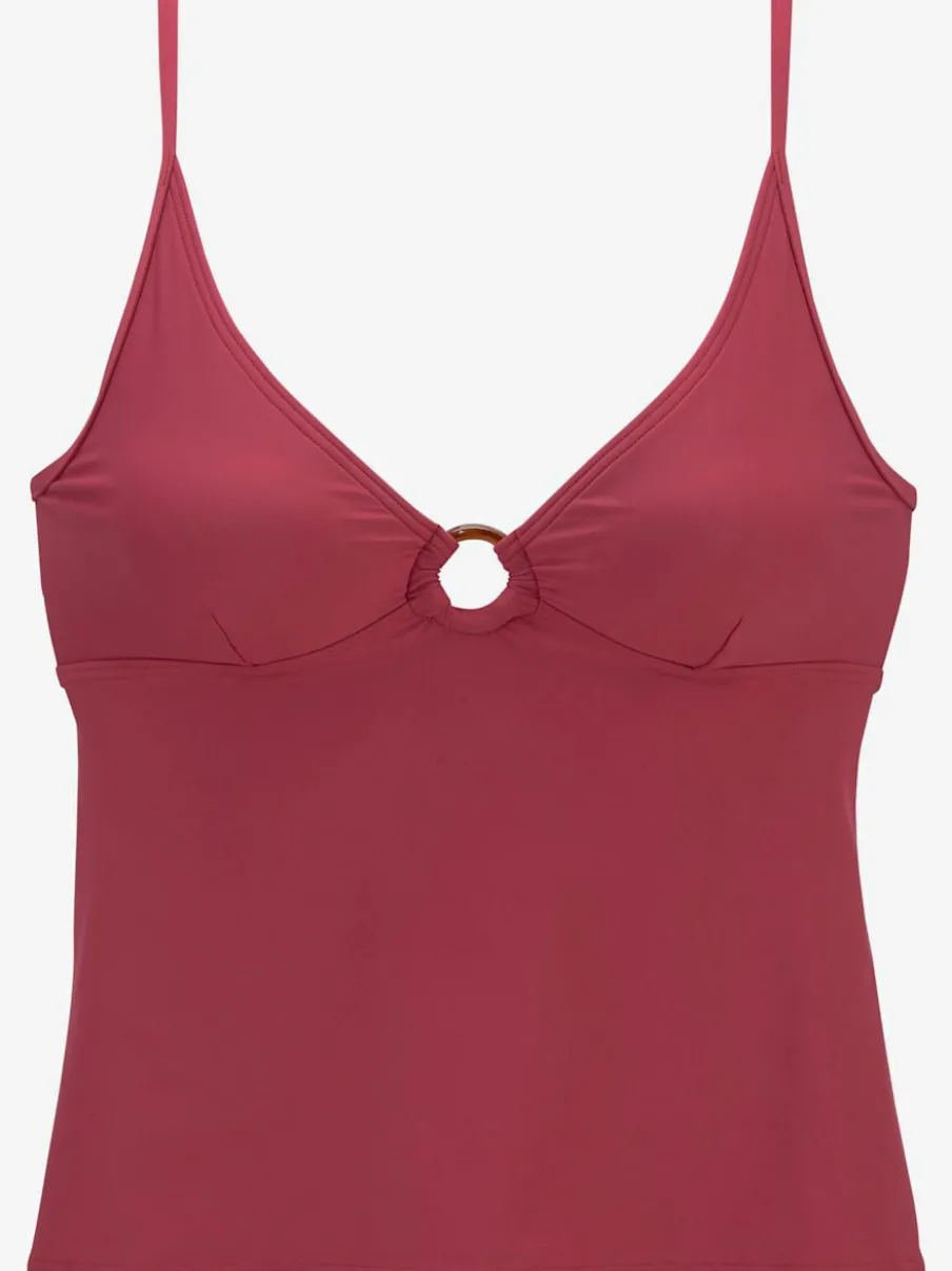 Hauts de tankini avec bonnets amovibles et bretelles ajustables