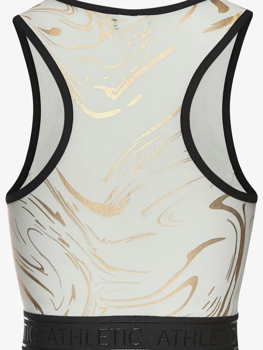 Hauts techniques courts avec glissière et ceinture élastique