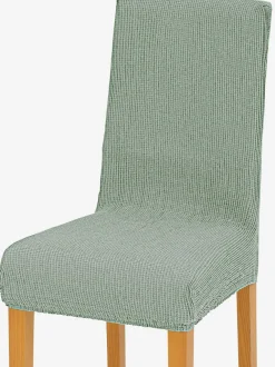 Housse de chaise mélange de matières facile d'entretien