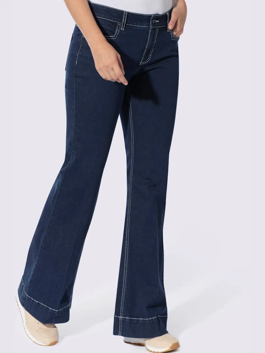 Jean bootcut coupe bootcut décontractée