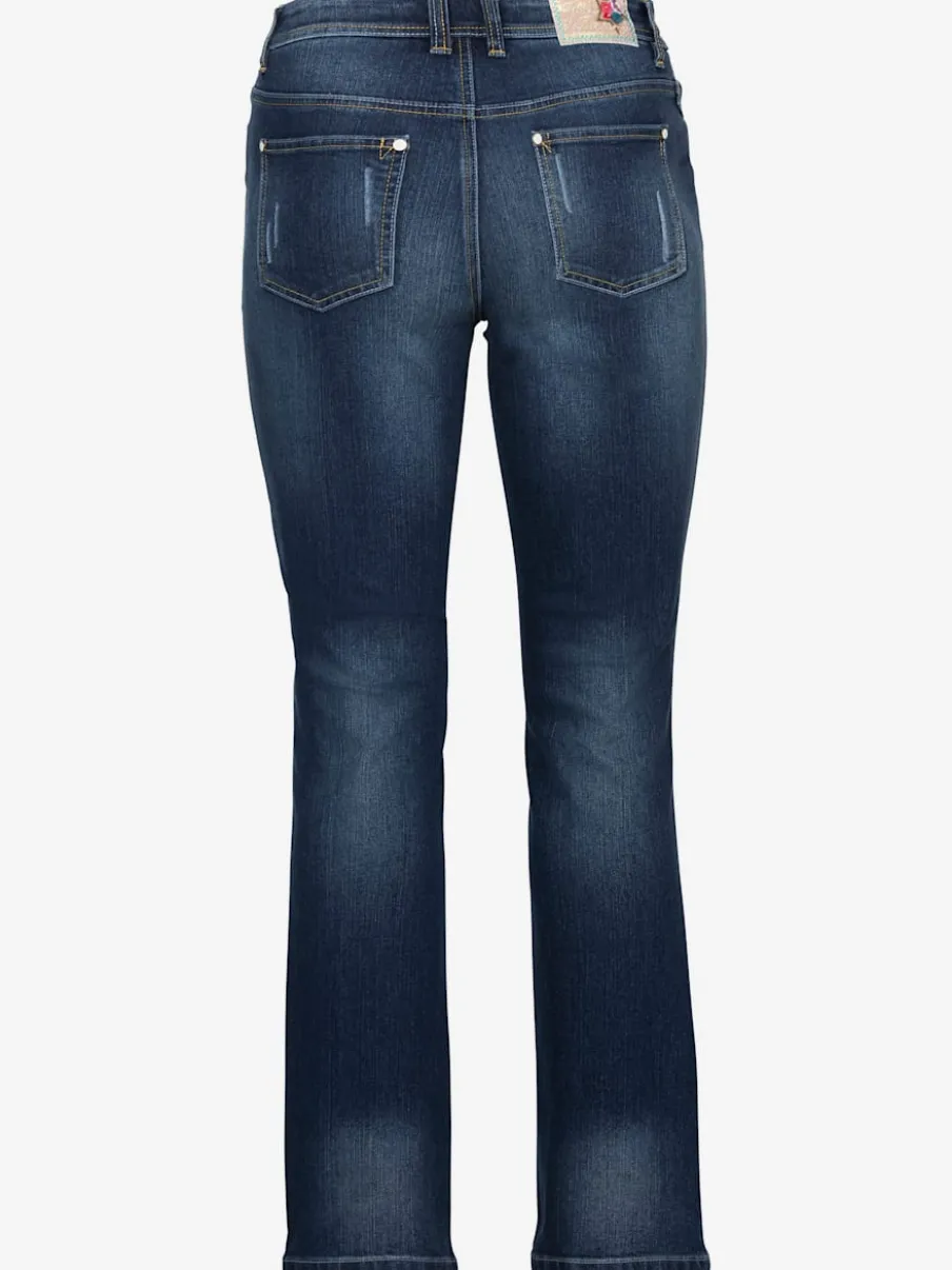 Jean bootcut détails décoratifs