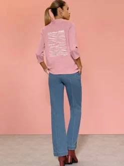 Jean bootcut qualité coton et modal agréable à porter