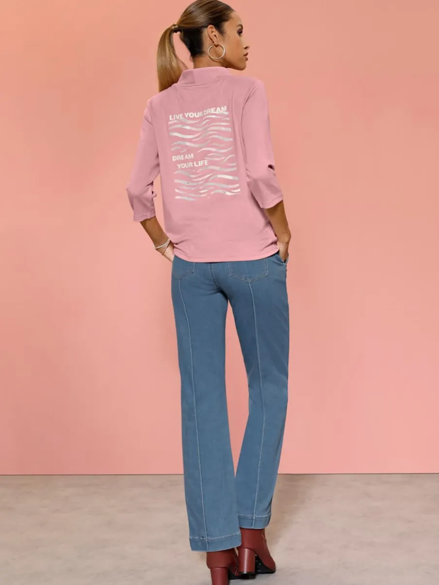 Jean bootcut qualité coton et modal agréable à porter