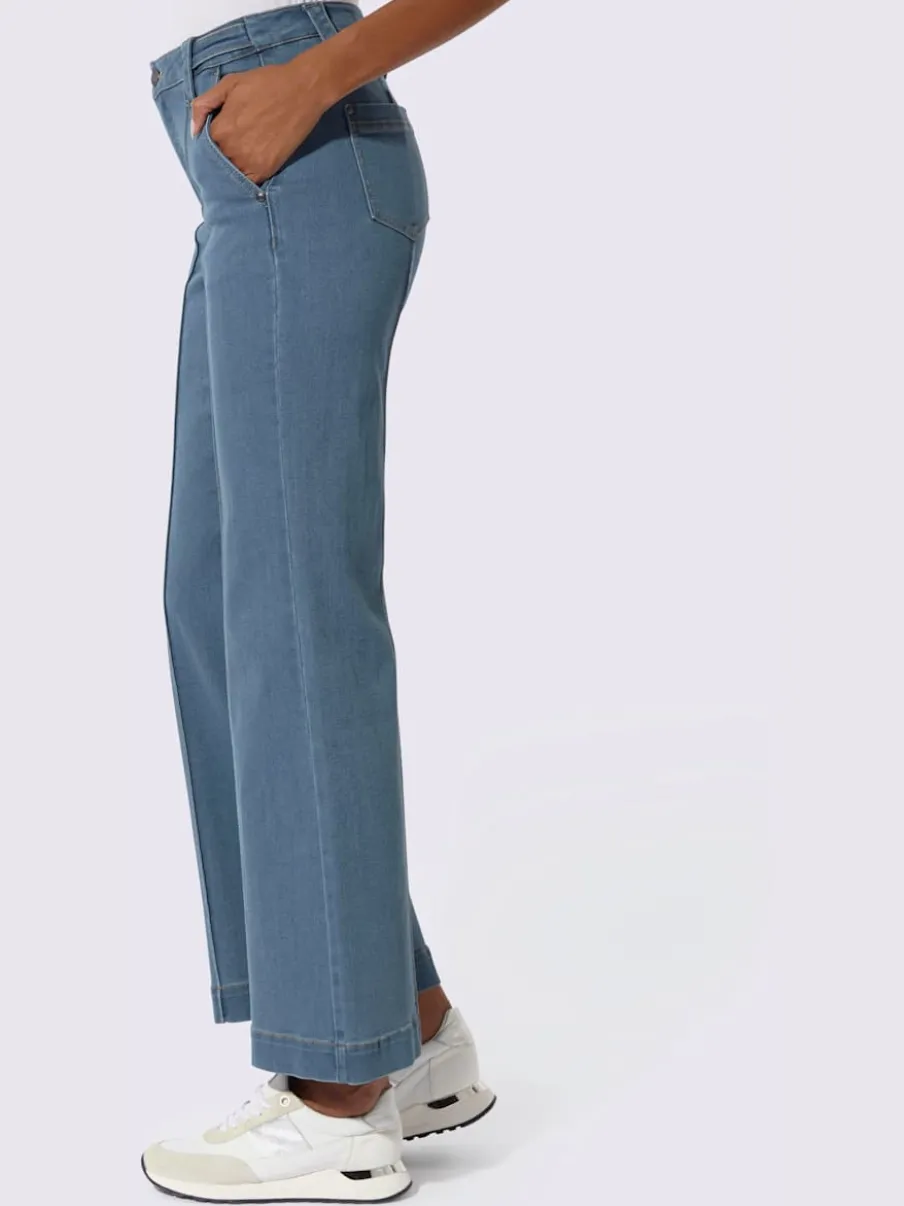 Jean bootcut qualité coton et modal agréable à porter