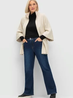 Jean bootcut taille étroite et cuisses fortes