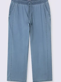 Jean ceinture élastique confortable