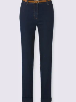 Jean chino en coton doux et élastique confortable