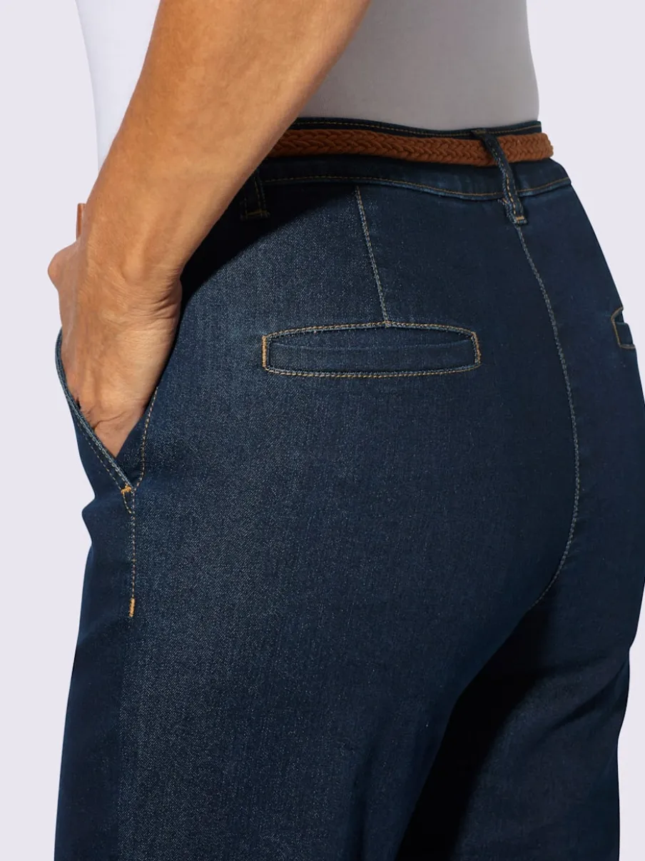 Jean chino en coton doux et élastique confortable