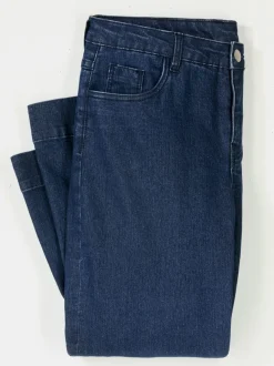 Jean coupe classique à 5 poches jambes larges
