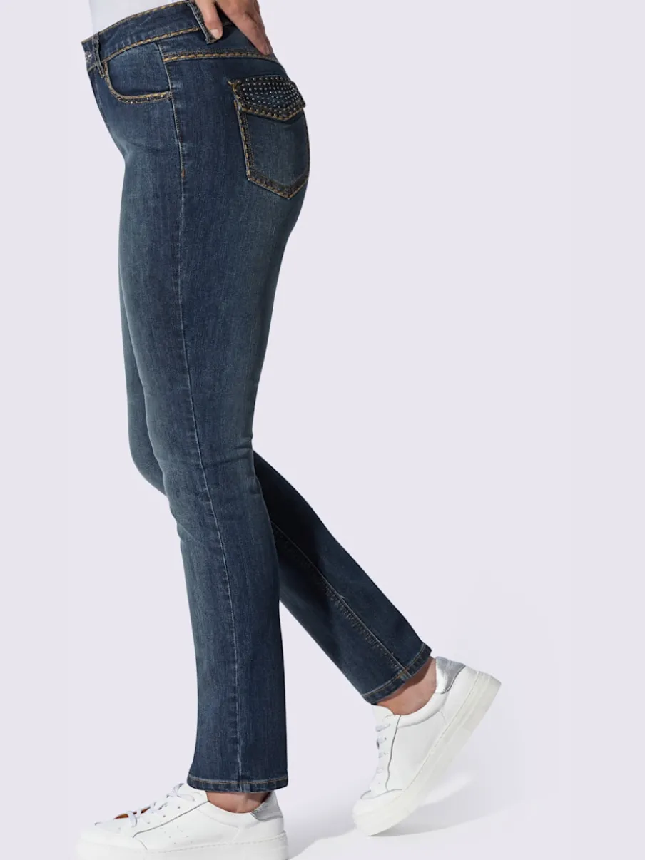 Jean délavé tendance