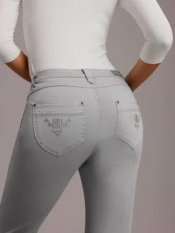 Jean droit mélange coton et lyocell de qualité