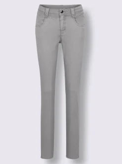 Jean droit mélange coton et lyocell de qualité