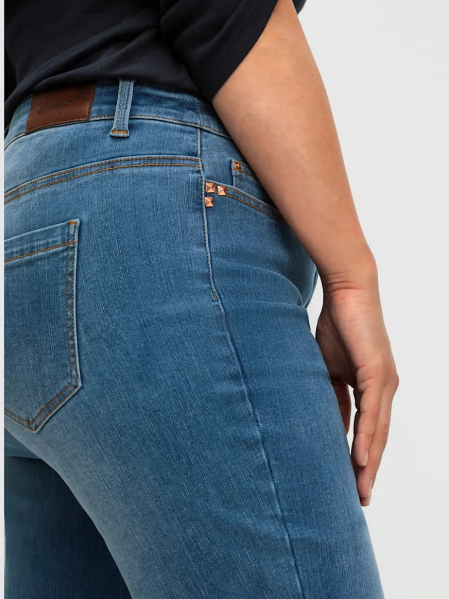 Jean effet usé tendance