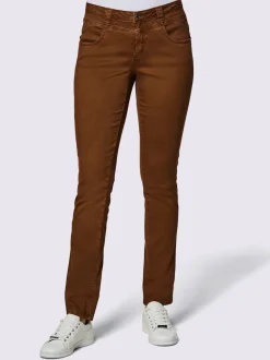 Jean en coton lyocell avec coupe quatre poches