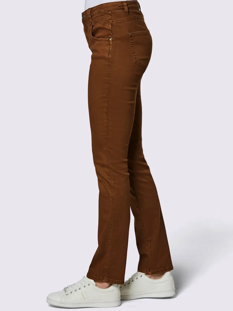 Jean en coton lyocell avec coupe quatre poches
