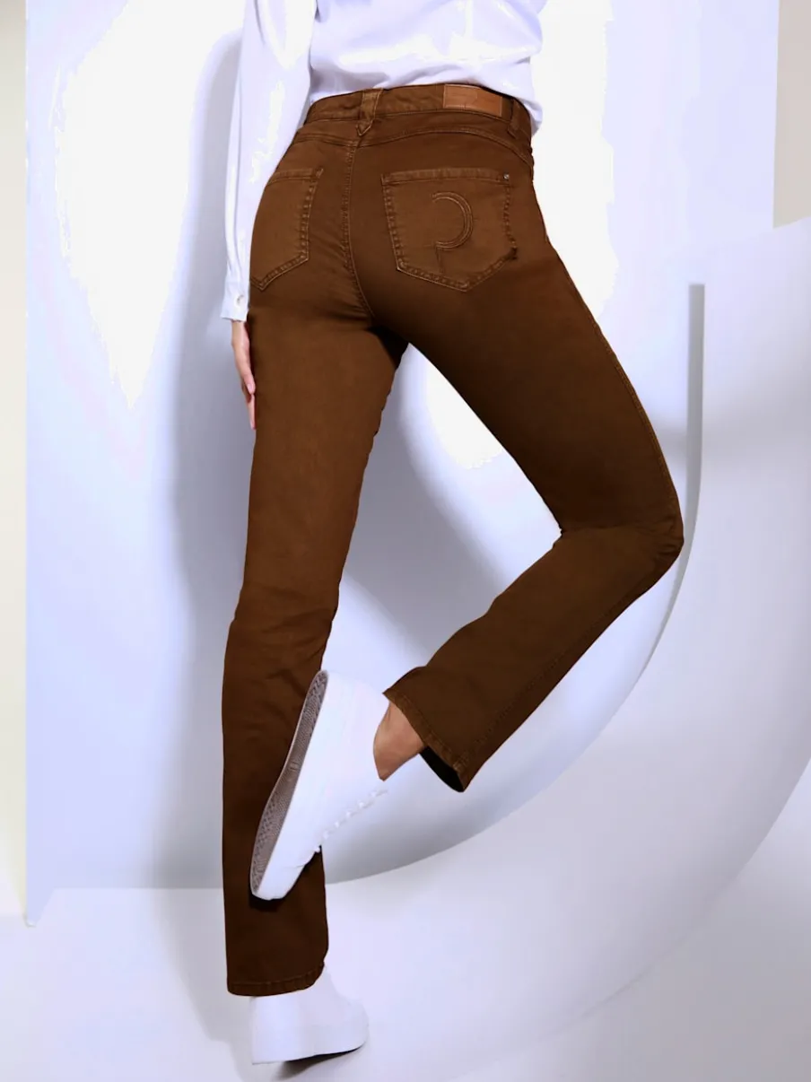 Jean en coton lyocell avec coupe quatre poches