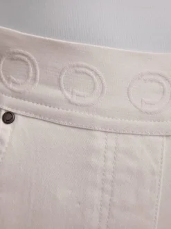 Jean en modal doux avec ceinture élastique et coupe 5 poches