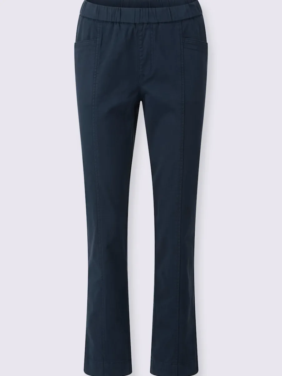 Jean en twill confortable avec ceinture élastique ajustable