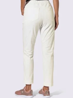 Jean en twill confortable avec ceinture élastique ajustable