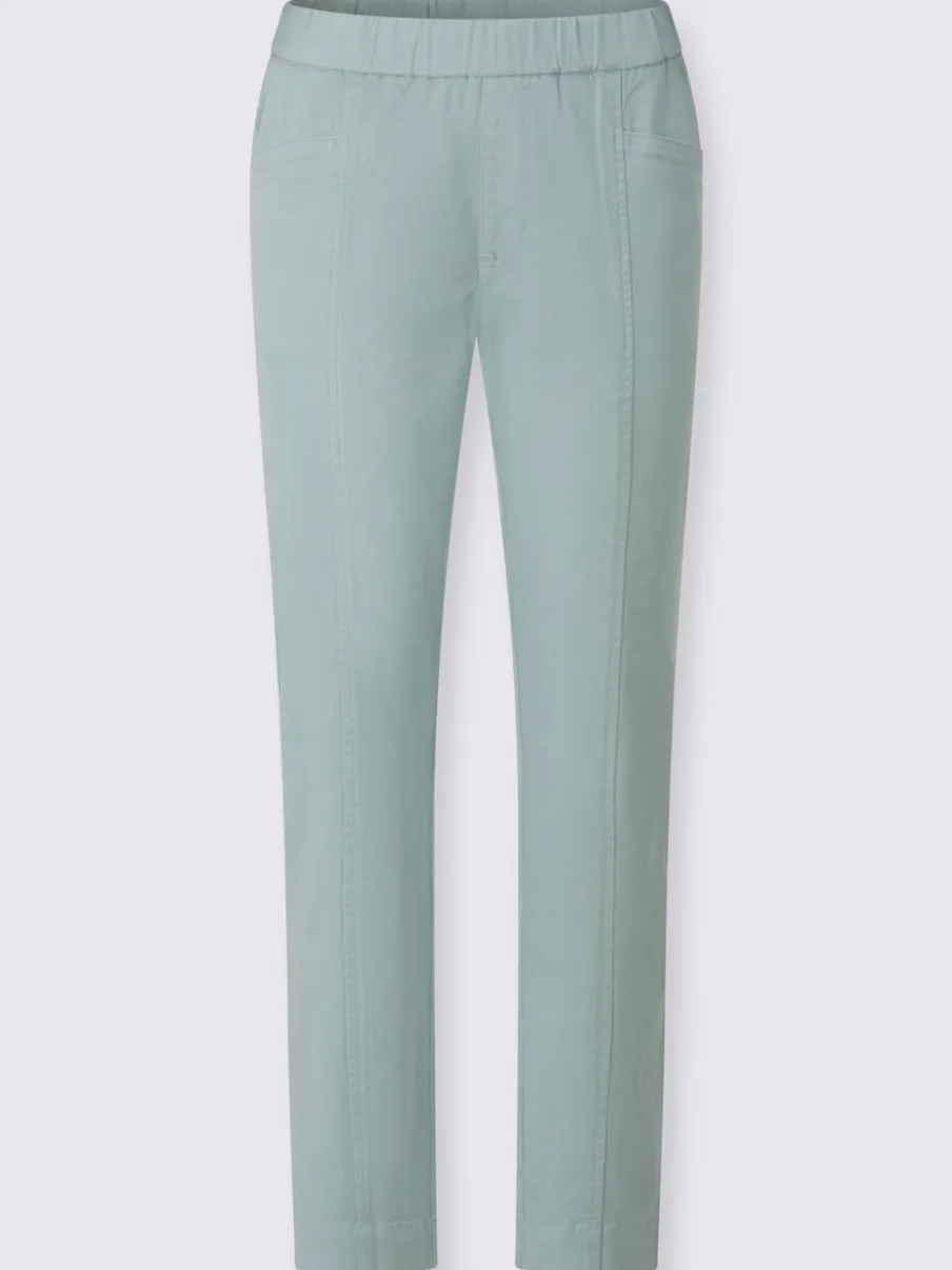 Jean en twill confortable avec ceinture élastique ajustable