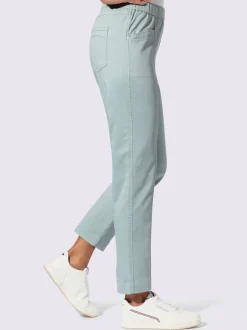 Jean en twill confortable avec ceinture élastique ajustable