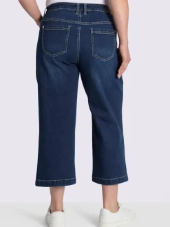 Jean 7/8 jambes larges mode