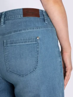 Jean 7/8 jambes larges mode