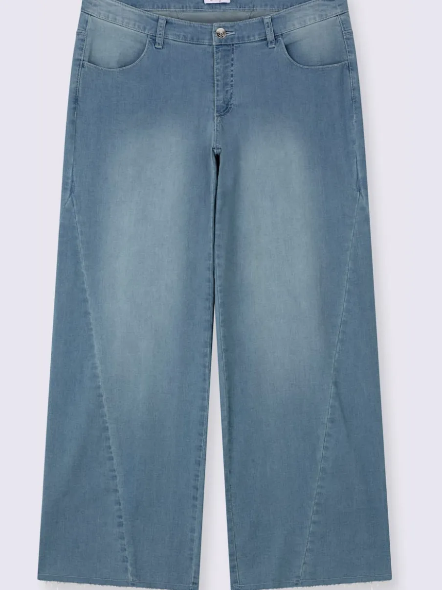 Jean jambes larges mode