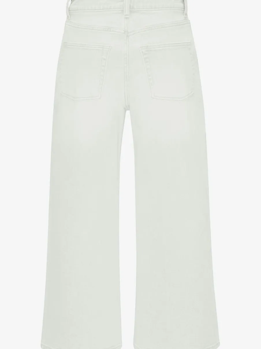 Jean large pour femme à ceinture haute et 5 poches
