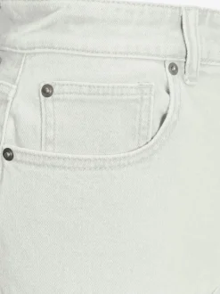 Jean large pour femme à ceinture haute et 5 poches