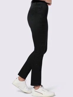 Jean 5 poches avec ceinture élastique pour un confort optimal