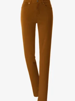 Jean 5 poches avec rivets et ceinture ajustable