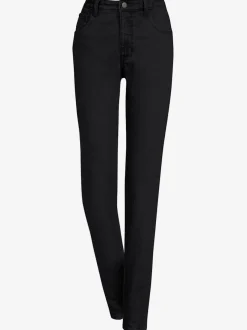 Jean 5 poches avec rivets et ceinture ajustable