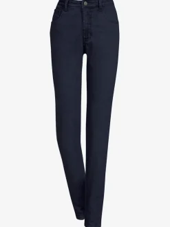 Jean 5 poches avec rivets et ceinture ajustable