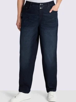 Jean 5 poches bas de jambe confortable